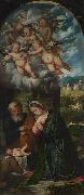 Girolamo Romanino The Nativity oil on canvas